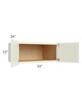 Linen Shaker 33x15x24 Wall Cabinet