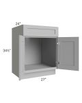 Dove Grey Shaker 27" Sink Base Cabinet