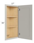 Stone Shaker 12x36 Angle Wall Cabinet