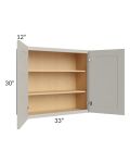 Stone Shaker 33x30 Wall Cabinet