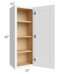 Brilliant White Shaker 15x42 Wall Cabinet