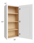 Brilliant White Shaker 18x42 Wall Cabinet