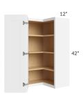 Brilliant White Shaker 24x42 Wall Easy Reach Cabinet