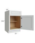 Lakewood White 21" Base Cabinet