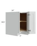 Lakewood White 33" Lazy Susan Base Cabinet