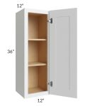 Lakewood White 12x36 Wall Cabinet