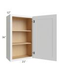 Lakewood White 21x36 Wall Cabinet