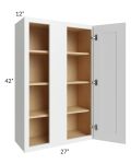 Lakewood White 27x42 Wall Blind Cabinet
