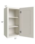 Providence Cream 15x30 Wall Cabinet