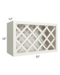 Providence Cream 30x18 Wine Rack Cabinet