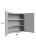 Dove Grey Shaker 30x30 Wall Cabinet