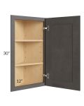 12x30 Wall End Cabinet
