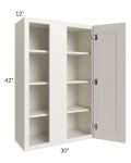 Providence Cream Glaze 30" Blind Wall Cabinet