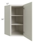 Providence Cream 24x36 Wall Diagonal Corner Cabinet