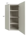 Providence Cream 24x42 Wall Diagonal Corner Cabinet