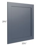 Midtown Blue Shaker Wainscot Base Panel