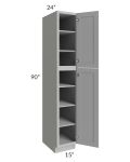Dove Grey Shaker 15x90 Wall Pantry