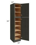 Charlotte Dark Grey 18x84 Wall Pantry