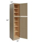 Royal Natural Shaker 18x84 Pantry Cabinet