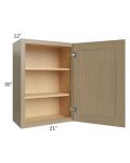 Royal Natural Shaker 21x30 Wall Cabinet