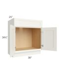 Linen Shaker 30" Vanity Base Cabinet