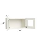 Linen Shaker 27x15 Decorative Wall Cabinet