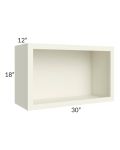 30" Wall Open Cabinet