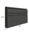 Madison Black Shaker 96" Base Molding