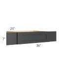Madison Black Shaker 36" Vanity Knee Drawer (trimmable)