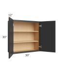 Madison Black Shaker 30x30 Wall Cabinet