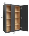 Madison Black Shaker 27x42 Wall Blind Cabinet
