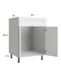 Harbor White 24" Sink Base Cabinet