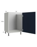 Harbor Navy 24" Full Height Door Sink Base Cabinet with 1 Door