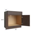 Vienna Kona Brown 33" Sink Base Cabinet