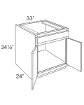 33" Sink Base Cabinet
