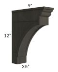 Charcoal Grey Shaker Modern Corbel