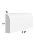 Vail White Shaker 96" Scribe Molding