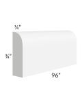Dakota White 96" Scribe Molding