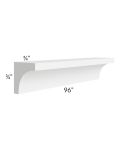 Portland White 96" Inside Corner Molding