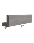 Providence Slate Grey 96" Outside Corner Molding