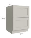 Stone Shaker 24" 2-Drawer Base Cabinet
