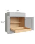 Stone Shaker 30" Base Cabinet with 1 Rollout Tray