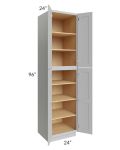Stone Shaker 24x96x24 Wall Pantry Cabinet