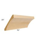 Madison Honey Shaker 96" Cove Crown Molding