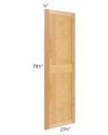 Madison Honey Shaker 24x84 Tall Decorative Door Set
