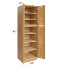 Madison Honey Shaker 24x84x24 Wall Pantry Cabinet