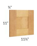 Madison Honey Shaker 12x12 Wall Decorative Door