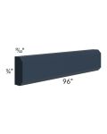 Southport Blue Shaker 96" Shaker Insert Molding