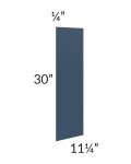 Midtown Blue Shaker 30" Wall Skin (1/4" Thick)