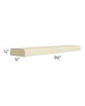 Casselton Ivory 96" Scribe Molding with Double Round Edge